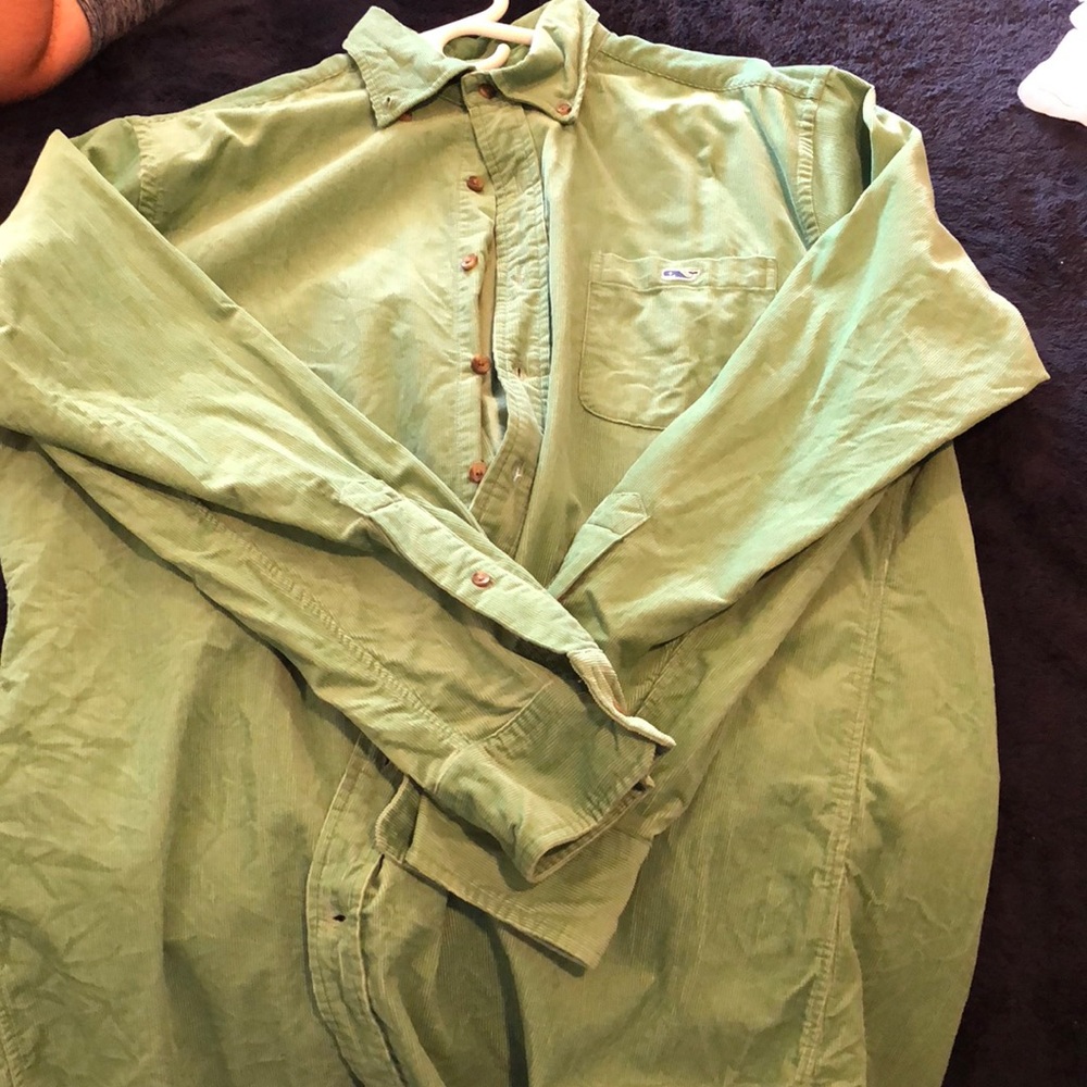 Vineyard Vines Corduroy Long Sleeve Button Down